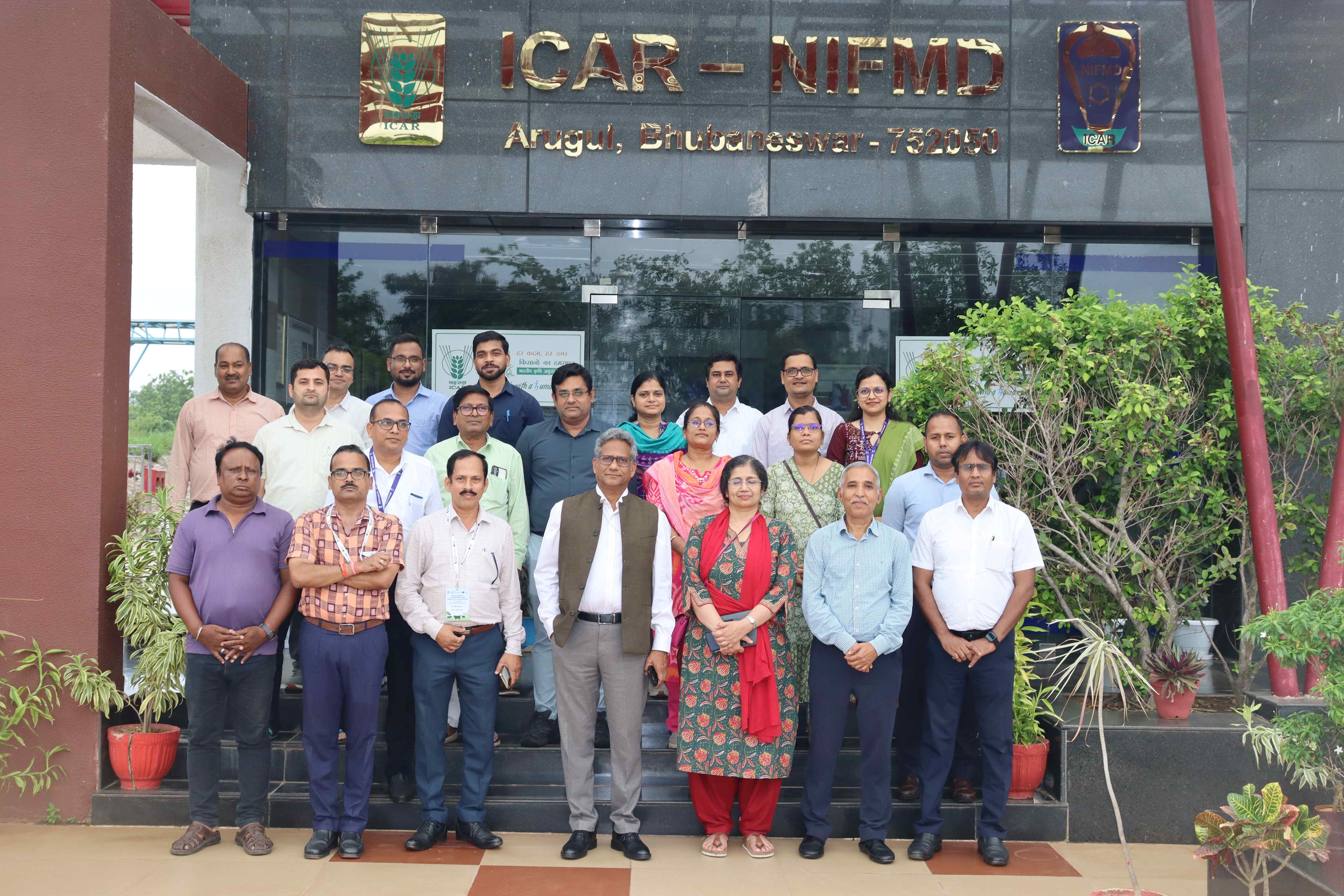 Secretary, DAHD Visit ICAR-NIFMD, Bhubaneswar on 09-07-2026